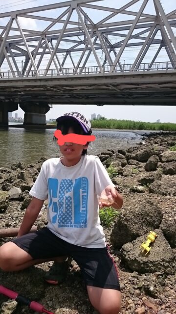 2015年6月淀川、テナガエビ釣り